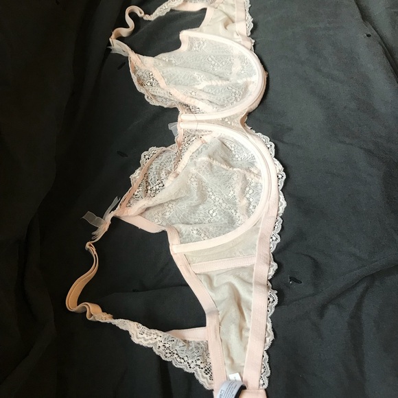 Pink Unlined Bra - Picture 3 of 6